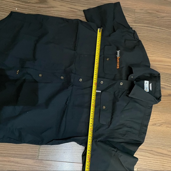 Carhartt Short Sleeve Polo with Jeep Heroe Embroidery - Picture 6 of 13